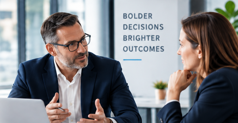 Executive consulting engagement focused on business decisions and outcomes